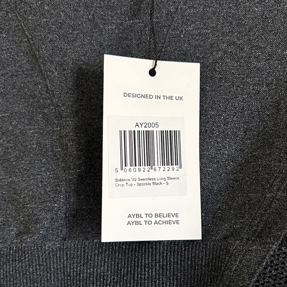 AYBL Balance V2 Seamless Long Sleeve Crop Top - Picture 6 of 6
